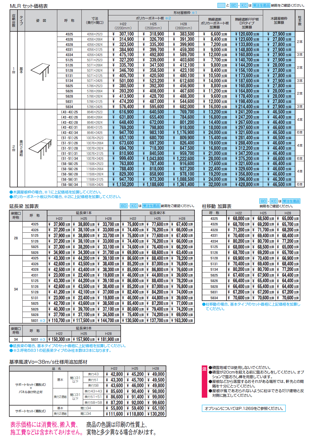 ニューマイリッシュ 通常勾配(基本・奥行連結)【2024年版】_価格_1