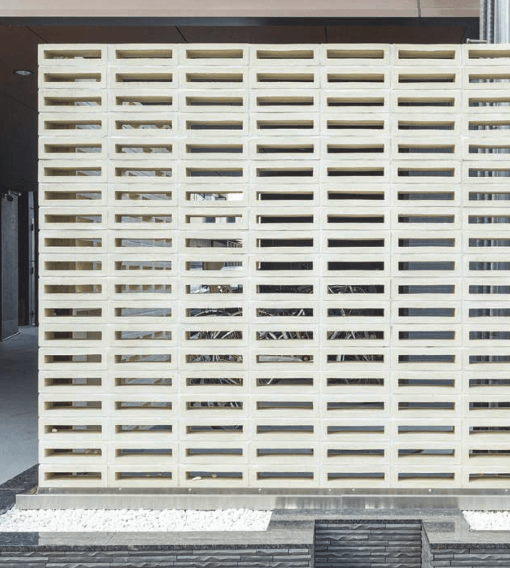 オンリーワンクラブの「セラボックス スタイリッシュ空洞型レンガ」