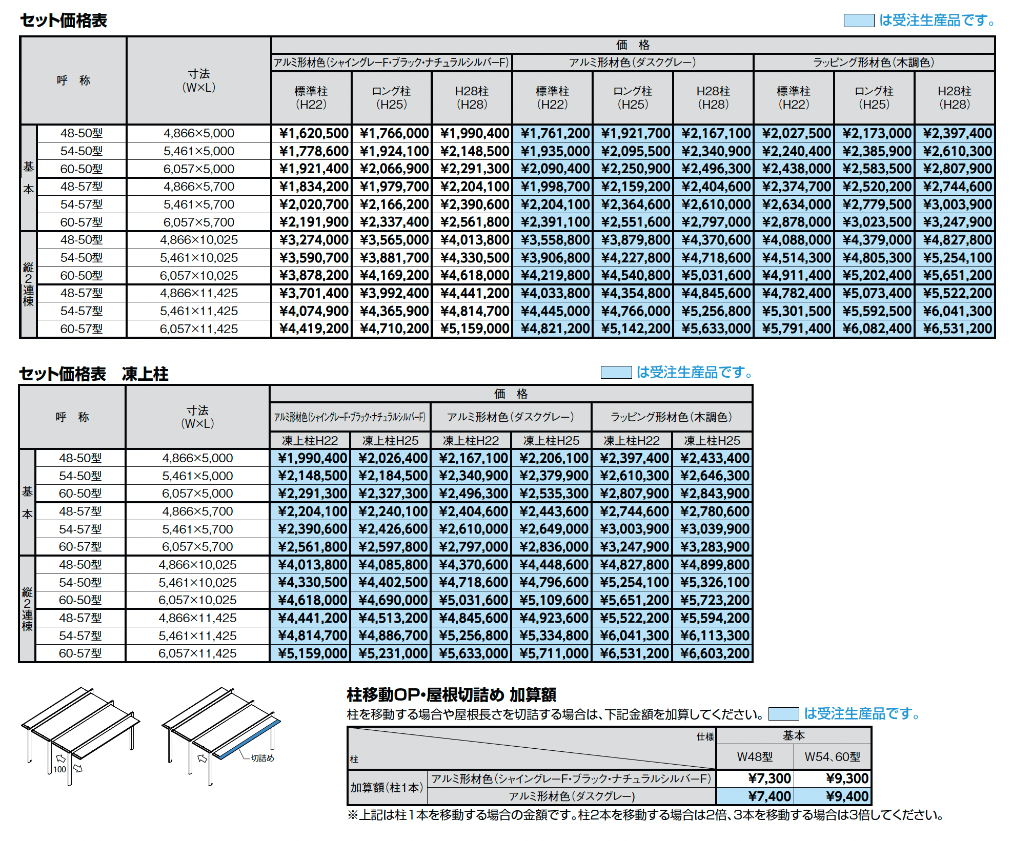 カーポートSC 3000 2台用_価格_2