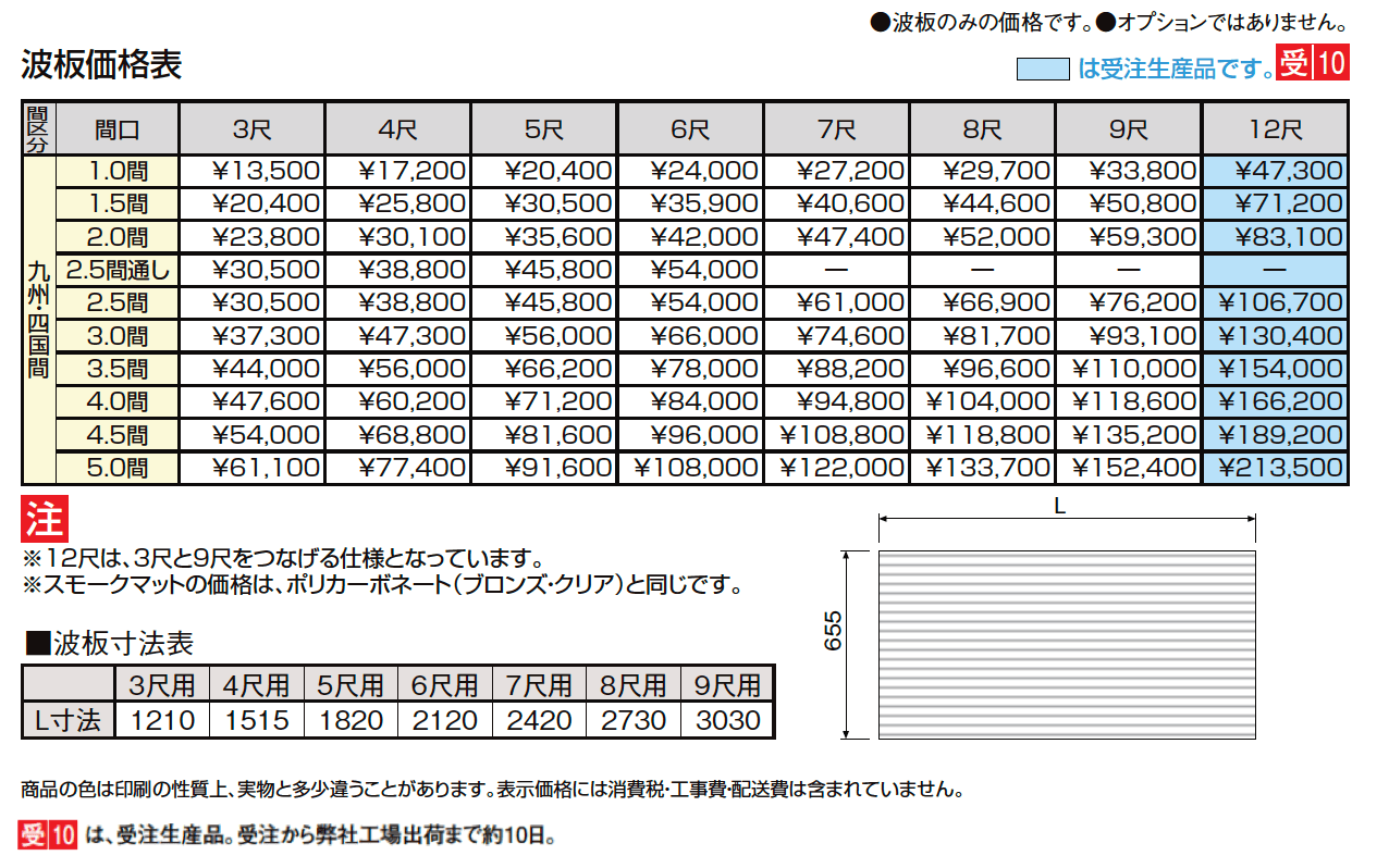 ナーラ屋根 九州・四国間【2024年版】_価格_3