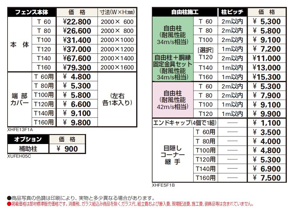 シンプレオ フェンス13F型 横ルーバー【2024年5月末まで】【2024年版】_価格_1