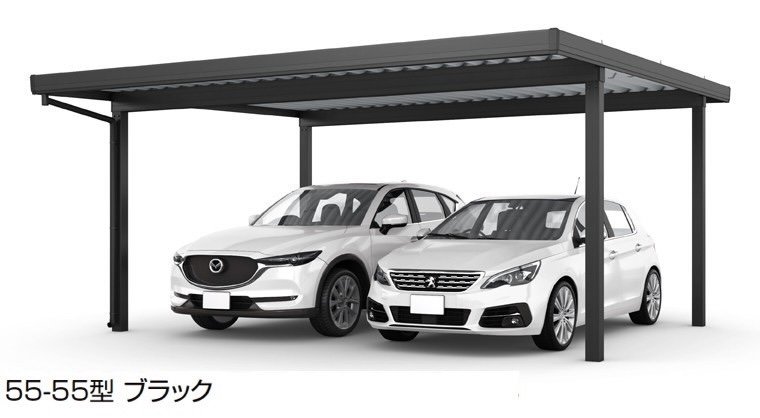 LIXILの「カーポートSW 900タイプ 2台用」のサブ画像5