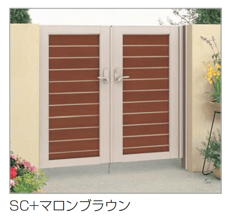 四国化成の「クレディ門扉13型」のサブ画像2
