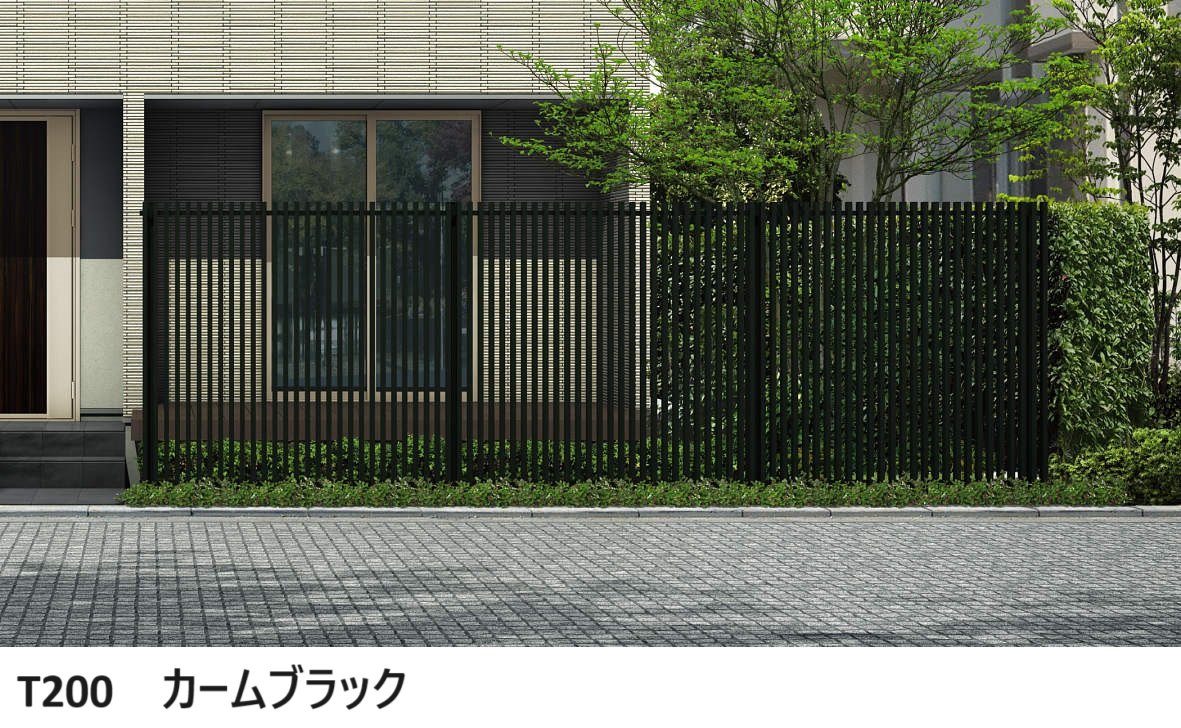 YKK APの「ルシアス スクリーンフェンス S02型 たて格子」のサブ画像1