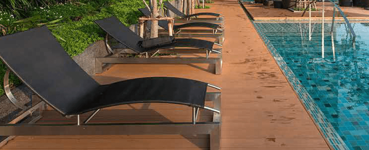 ゆとりの「ゆとり再生木デッキⅡ」