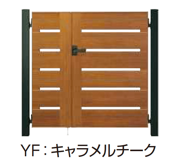 YKK APの「ルシアス 門扉 YS4型 横スリット【2025年6月発売】」のサブ画像10