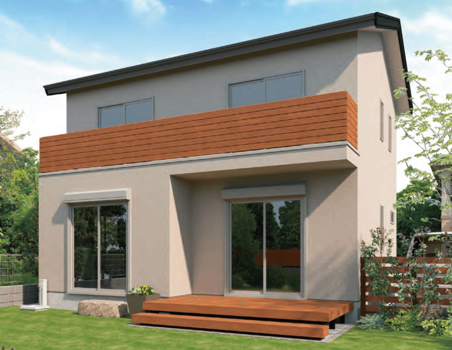 MINOの「笠木付彩木いたばり手摺212H870タイプ【2024年版】」