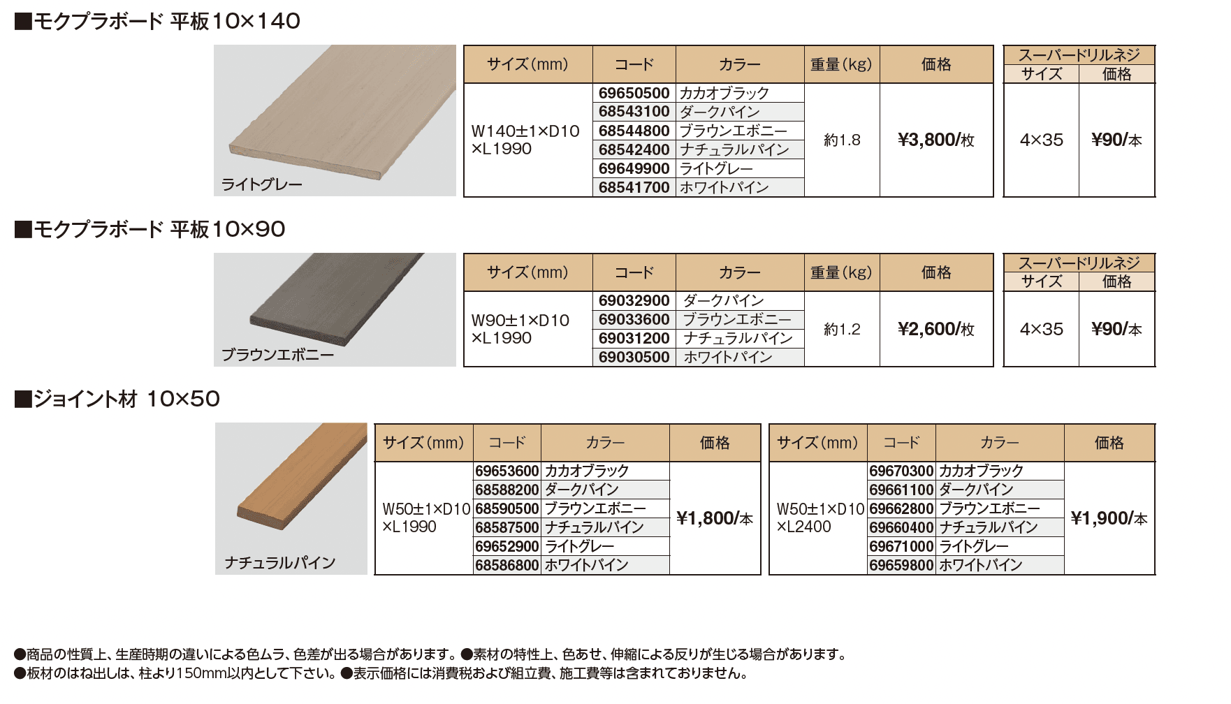 モクプラ®︎ボード【2024年版】_価格_1