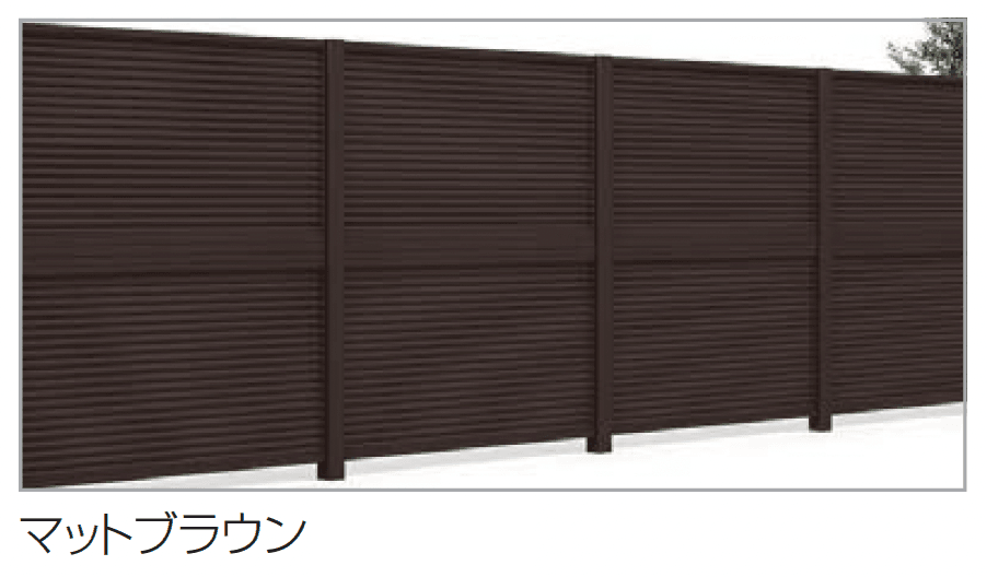 四国化成の「ルーバーフェンス ERF2S型 2段仕様(本体・支柱ピッチ2,000㎜)」のサブ画像2