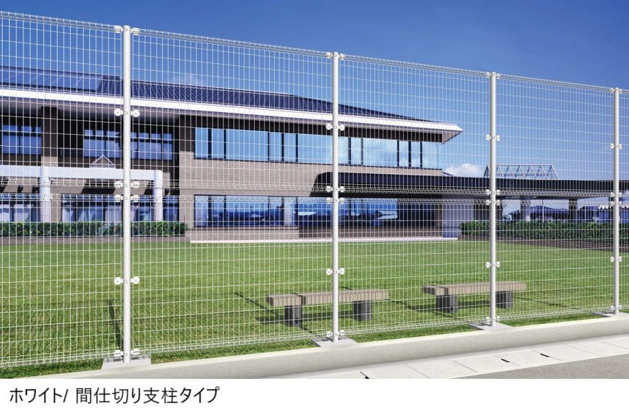 三協アルミの「ユメッシュR型フェンス 間仕切り支柱・間仕切り支柱508タイプ【2024年版】」のサブ画像6