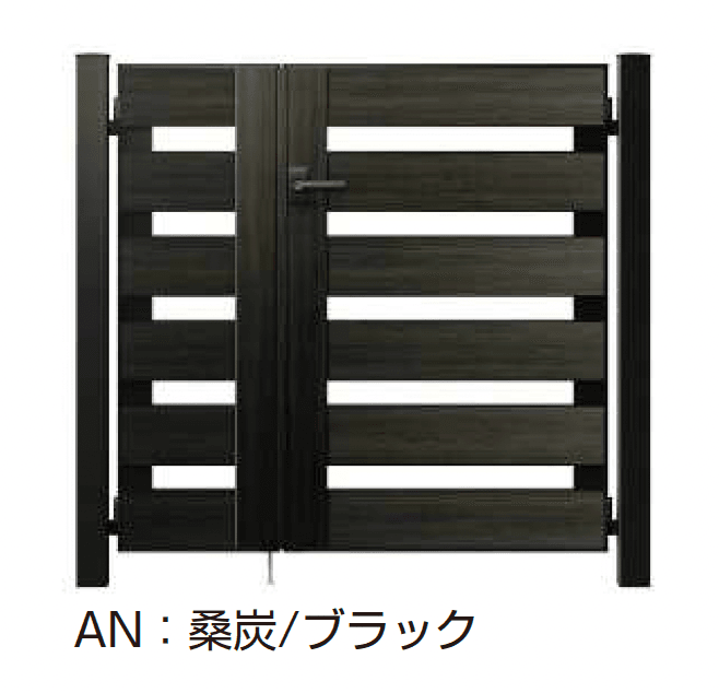 YKK APの「ルシアス 門扉 YS6型 横スリット【2025年6月発売】」のサブ画像5