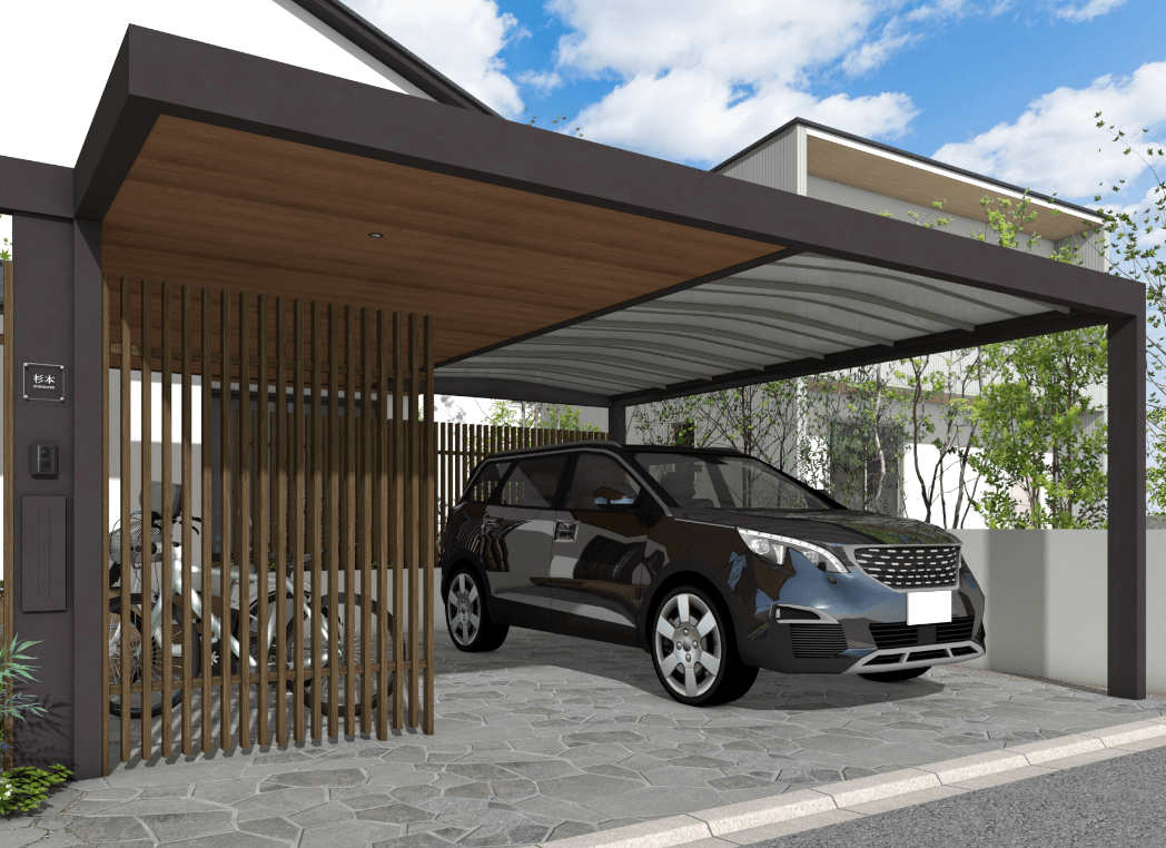 タカショーの「千本格子リバーシブルユニット」