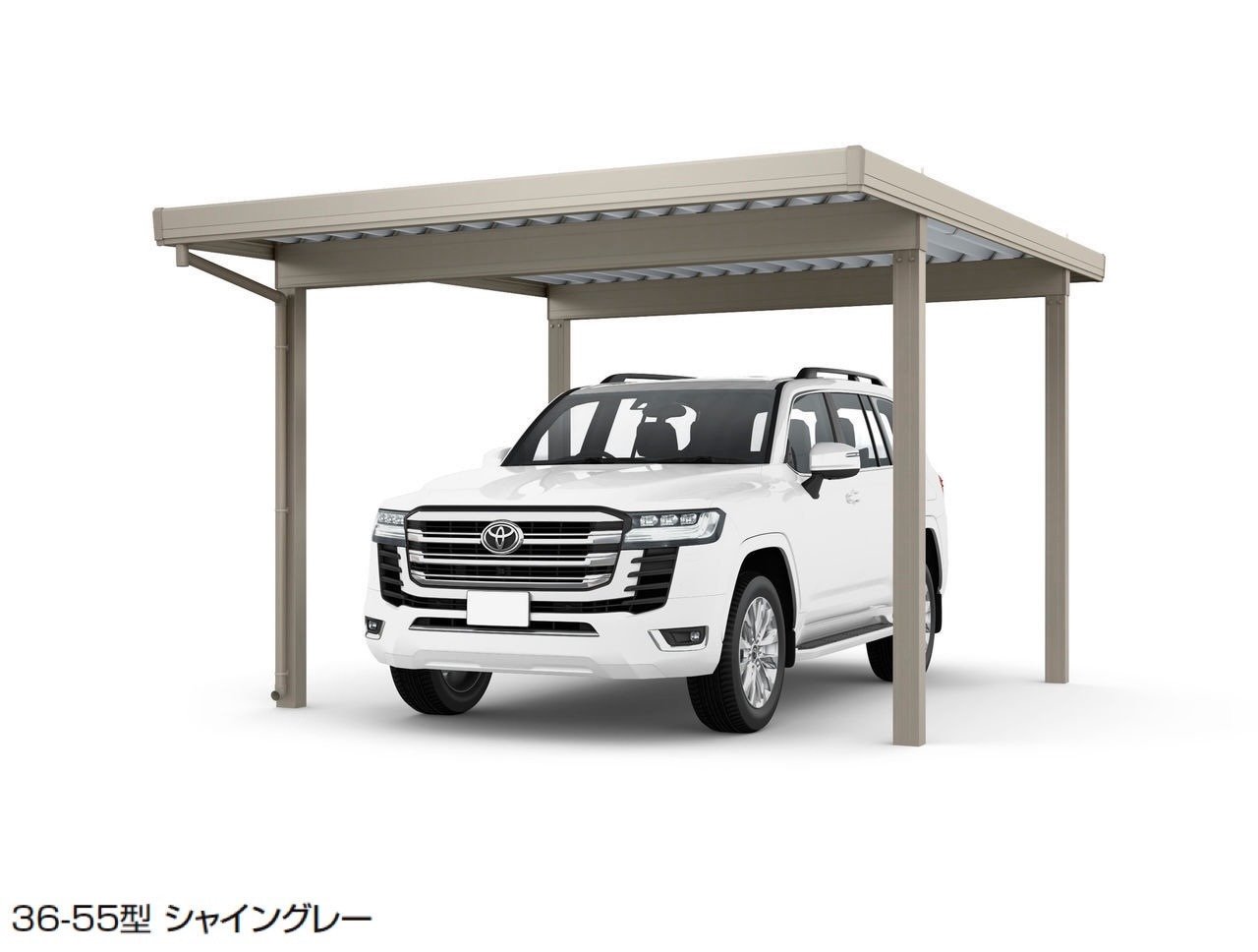 LIXILの「カーポートST 3000タイプ 1台用・小屋根サイズ」のサブ画像11