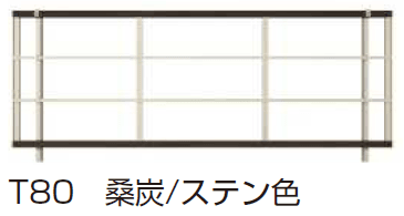 ルシアス フェンスYB3H型 横格子 【2024.6月発売】5