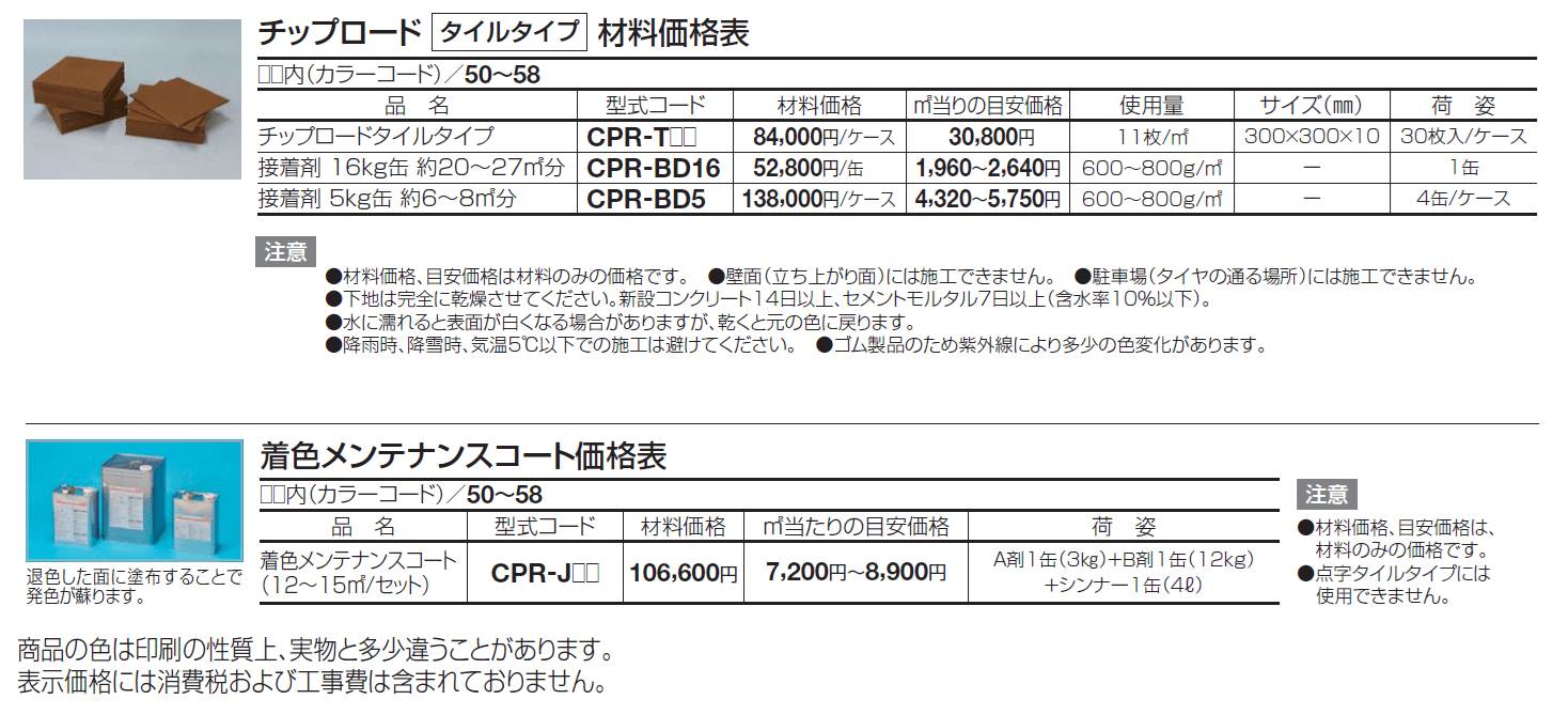 チップロード(タイルタイプ)【2024年版】_価格_1