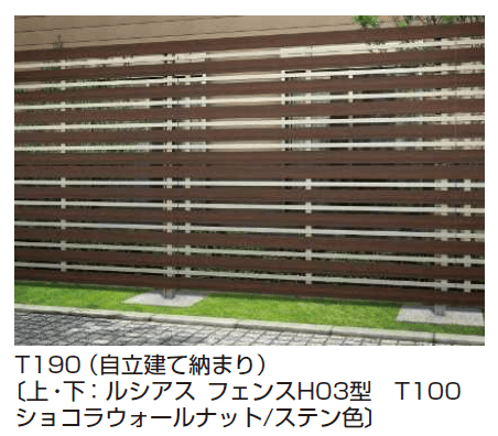 YKK APの「アウトセットデザイン〈自立建て用〉多段支柱」