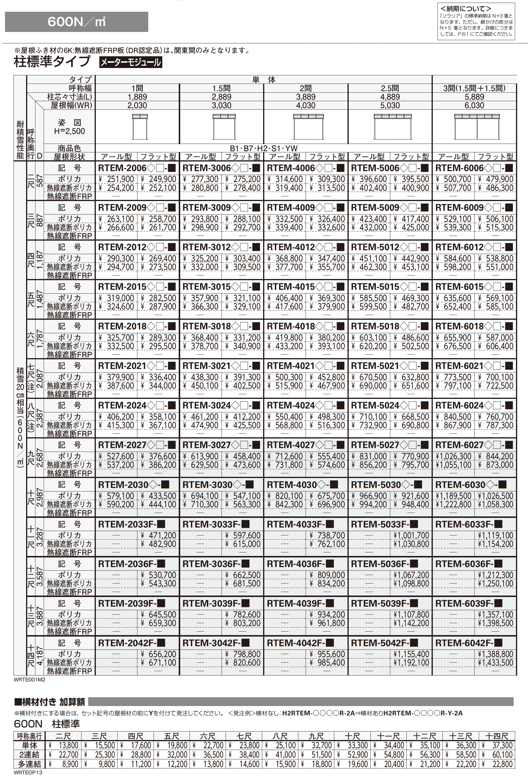 ソラリア テラス屋根 独立納まり_価格_9