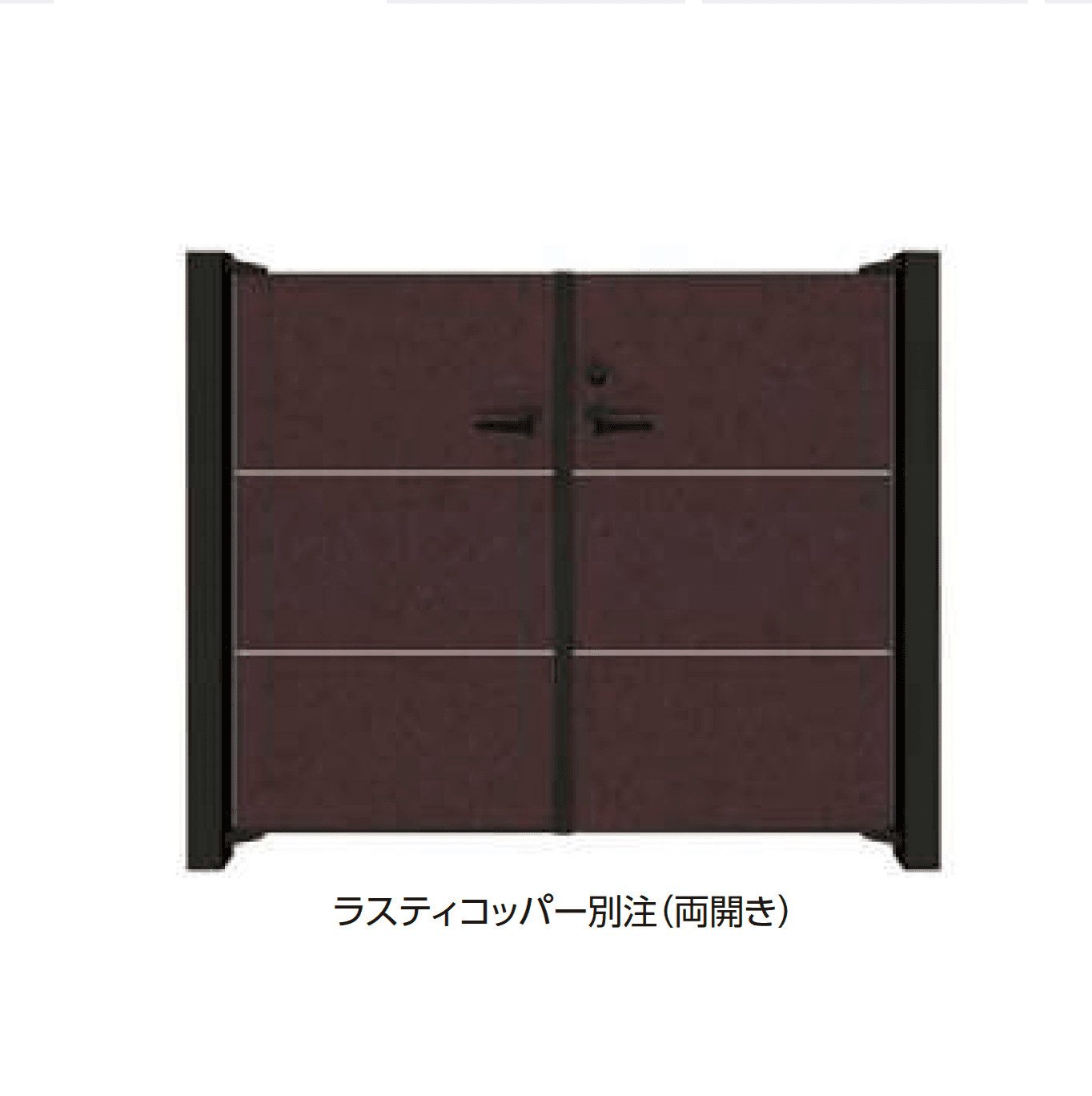 タカショーの「エバーアートボード®︎門扉 ライン」のサブ画像2