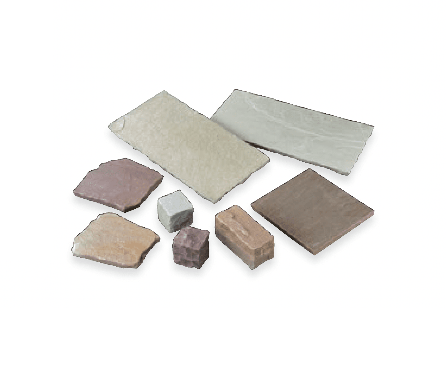 マチダコーポレーションの「ヨーガストーン クレイギー/ラフスクエア/キューブ/二丁掛」のサブ画像5