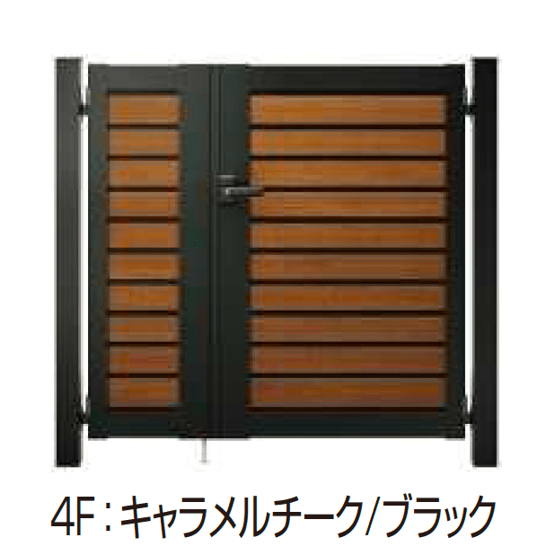 YKK APの「ルシアス 門扉 YM1型 横目隠し【2025年6月発売】」のサブ画像6