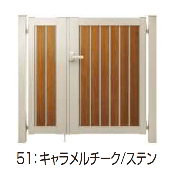 YKK APの「ルシアス 門扉 TM1型 たて目隠し【2025年6月発売】」のサブ画像3