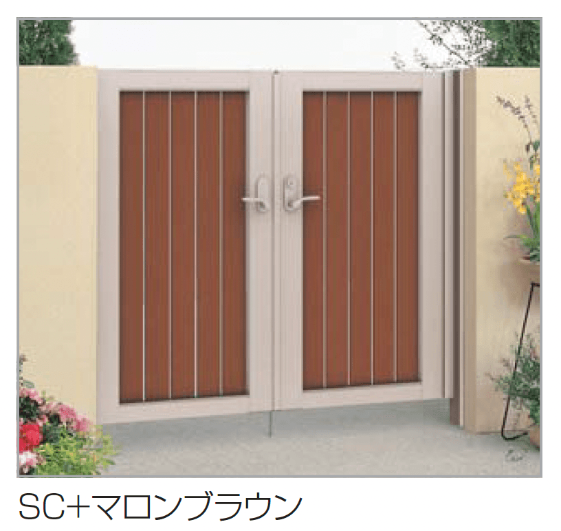 四国化成の「クレディ門扉12型」のサブ画像1