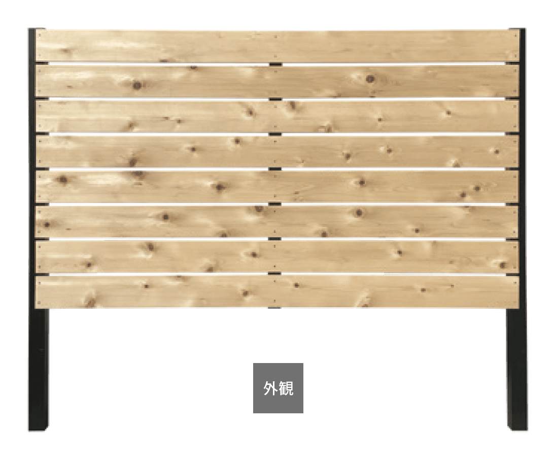 ギャザー | ヒバセレクトフェンス 柱1.8mピッチ仕様 | 建材サーチ ギャザー | ヒバセレクトフェンス 柱1.8mピッチ仕様 | 建材サーチ