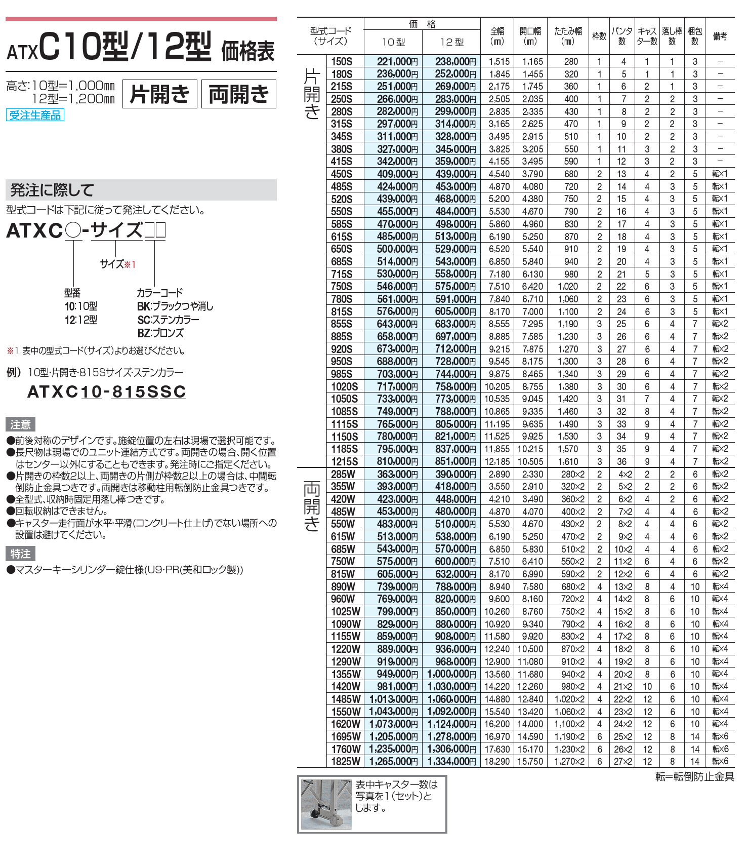 ATXC 10型/12型/14型【2023年版】_価格_1
